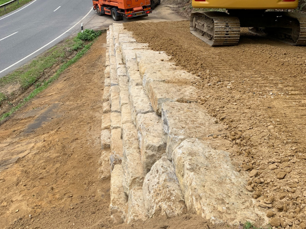 Construction des chemins forestiers à Beckerich phase 4 lot 3