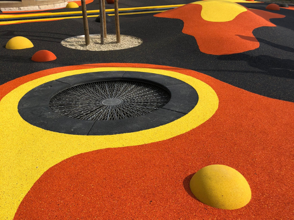 AIRE DE JEUX ECOLE STRASSEN