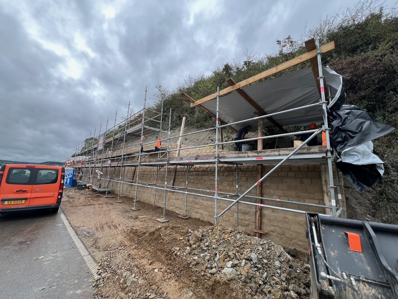 Construction de mur Mertert Luxembourg (8)