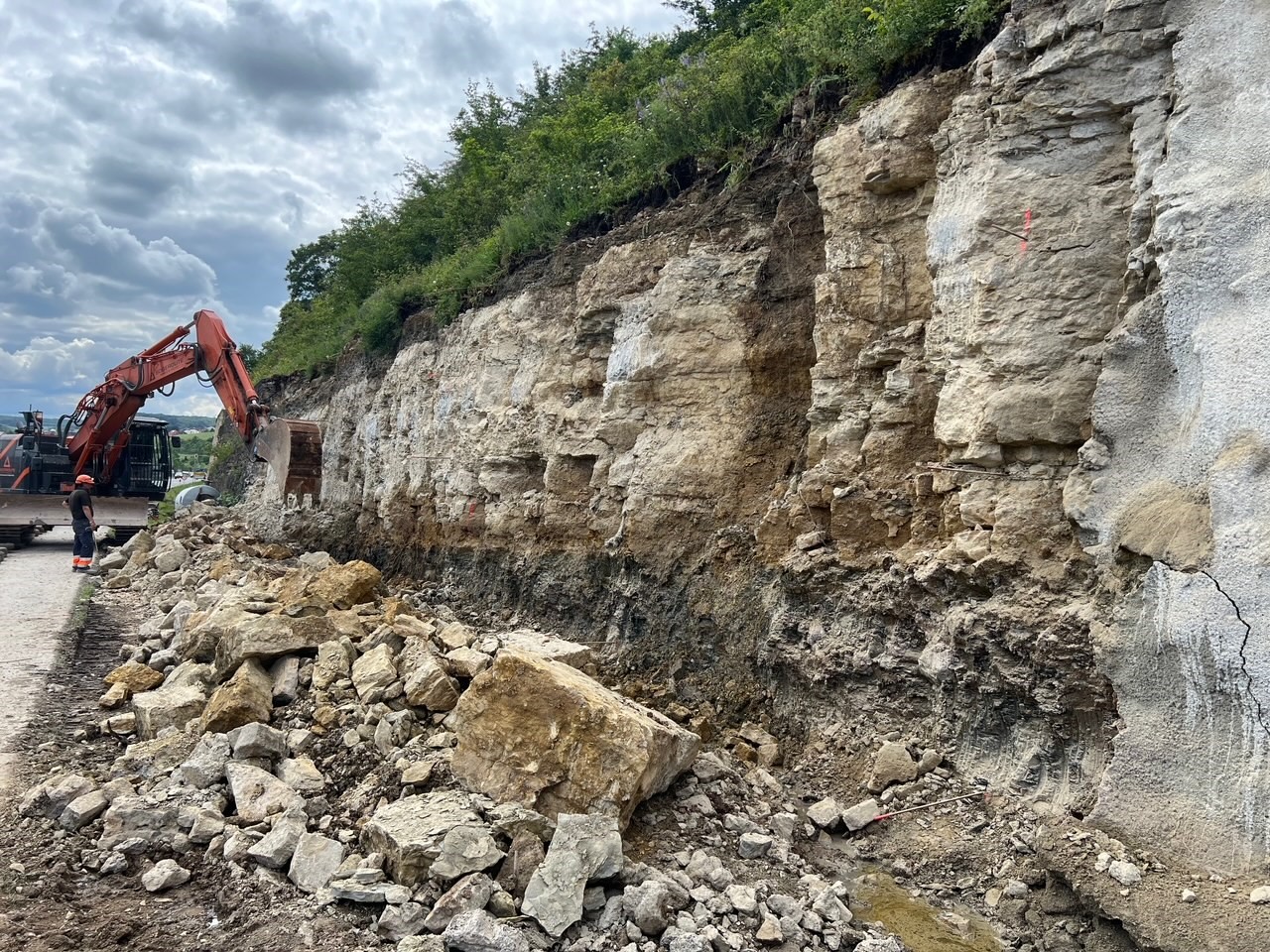 Construction de mur Mertert Luxembourg